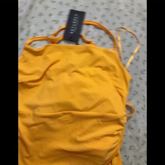 Revamped Dress with beautiful elastic design on side of dress Condition NeW - Picture 3 of 4